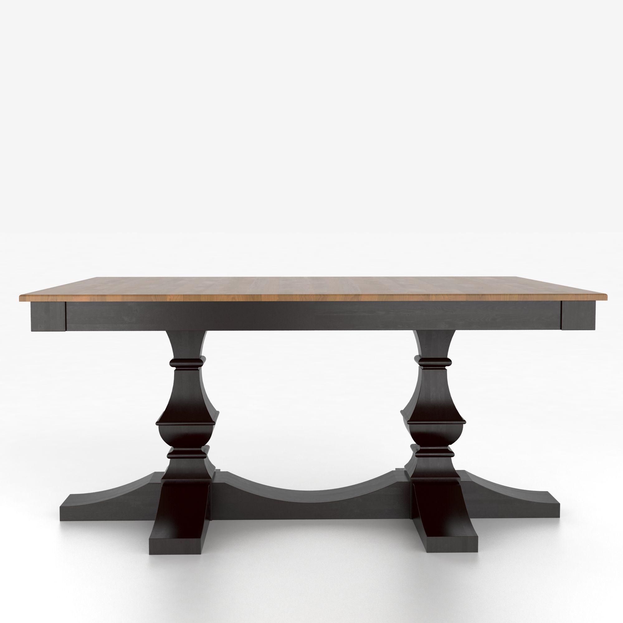 Canadel Custom Dining Tables Customizable Rectangular Table with